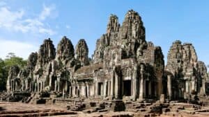 Ancient ruins in Asia